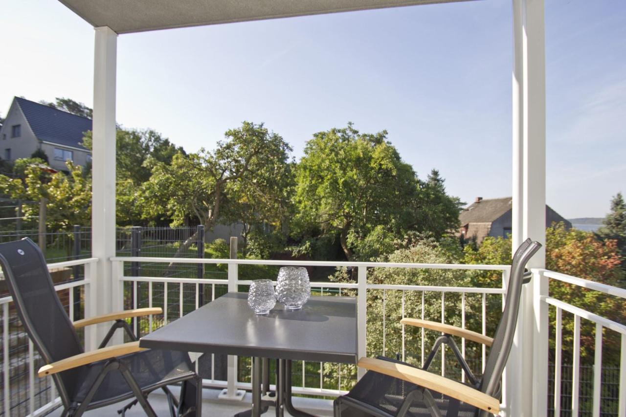 Moderne Ferienwohnung Mit Balkon, Meerblick - Ferienresidenz Zwei Boddenfewo 1-2 Lietzow Exterior photo